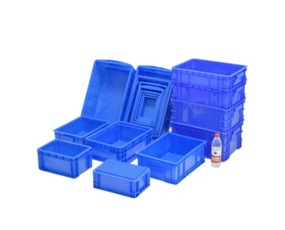 Caixa industrial empilhável do volume de negócios do recipiente plástico do armazém do fabricante